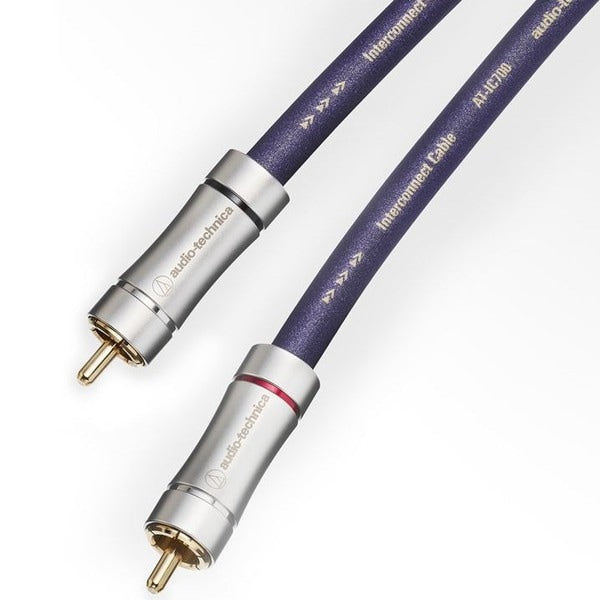 audio-technica AT-IC700R FLUAT RCA Interconnect Cable - detail