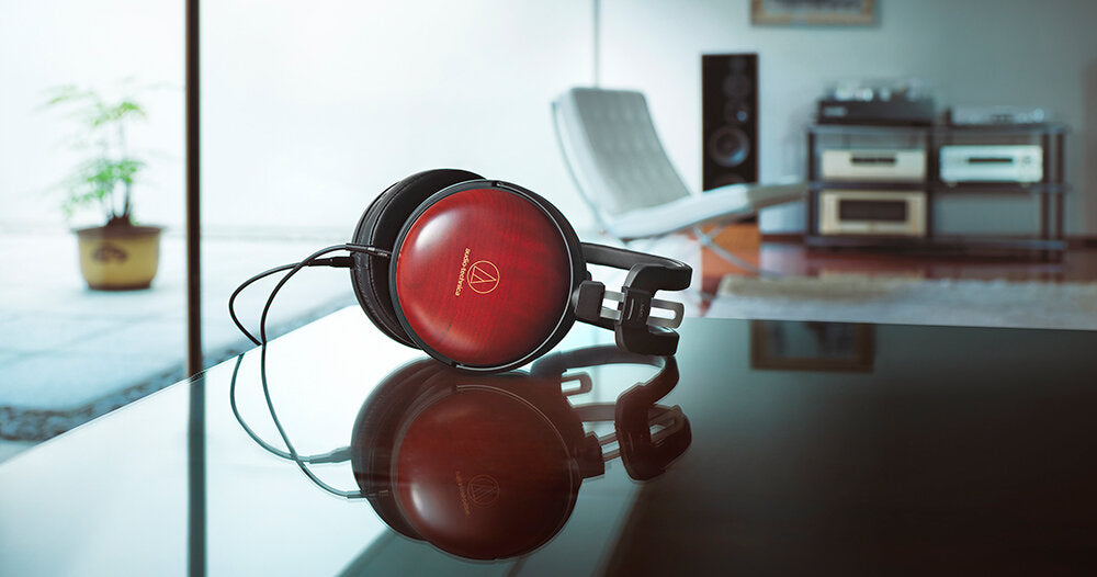 audio-technica ATH-AWAS Closed-Back Over-Ear Headphones ASADA CHERRY - driver