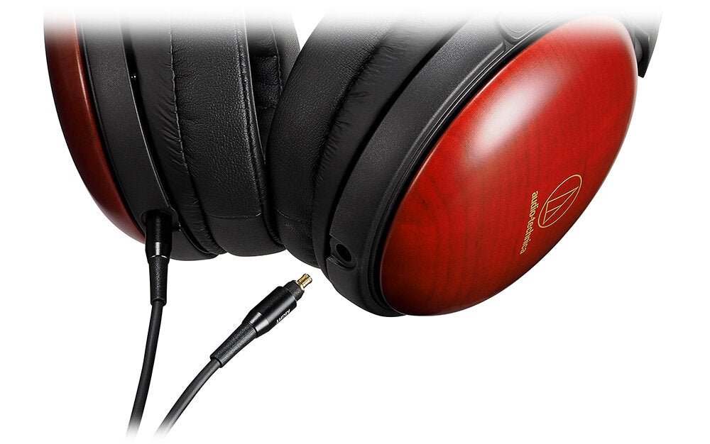 audio-technica ATH-AWAS Closed-Back Over-Ear Headphones ASADA CHERRY - A2DC connector