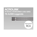 ACROLINK 7N-A2400 Leggenda RCA interconnect cable