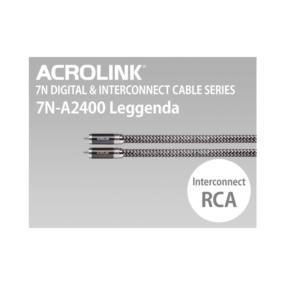 ACROLINK 7N-A2400 Leggenda RCA interconnect cable