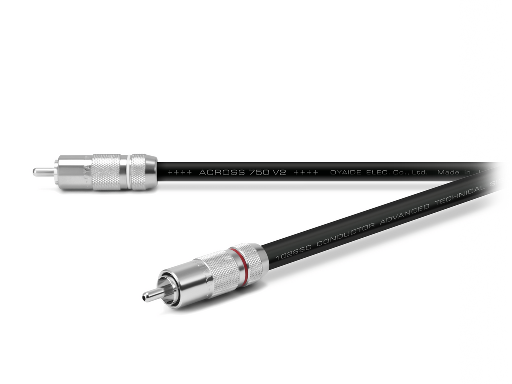 OYAIDE ACROSS 750 RR V2 RCA interconnect cable