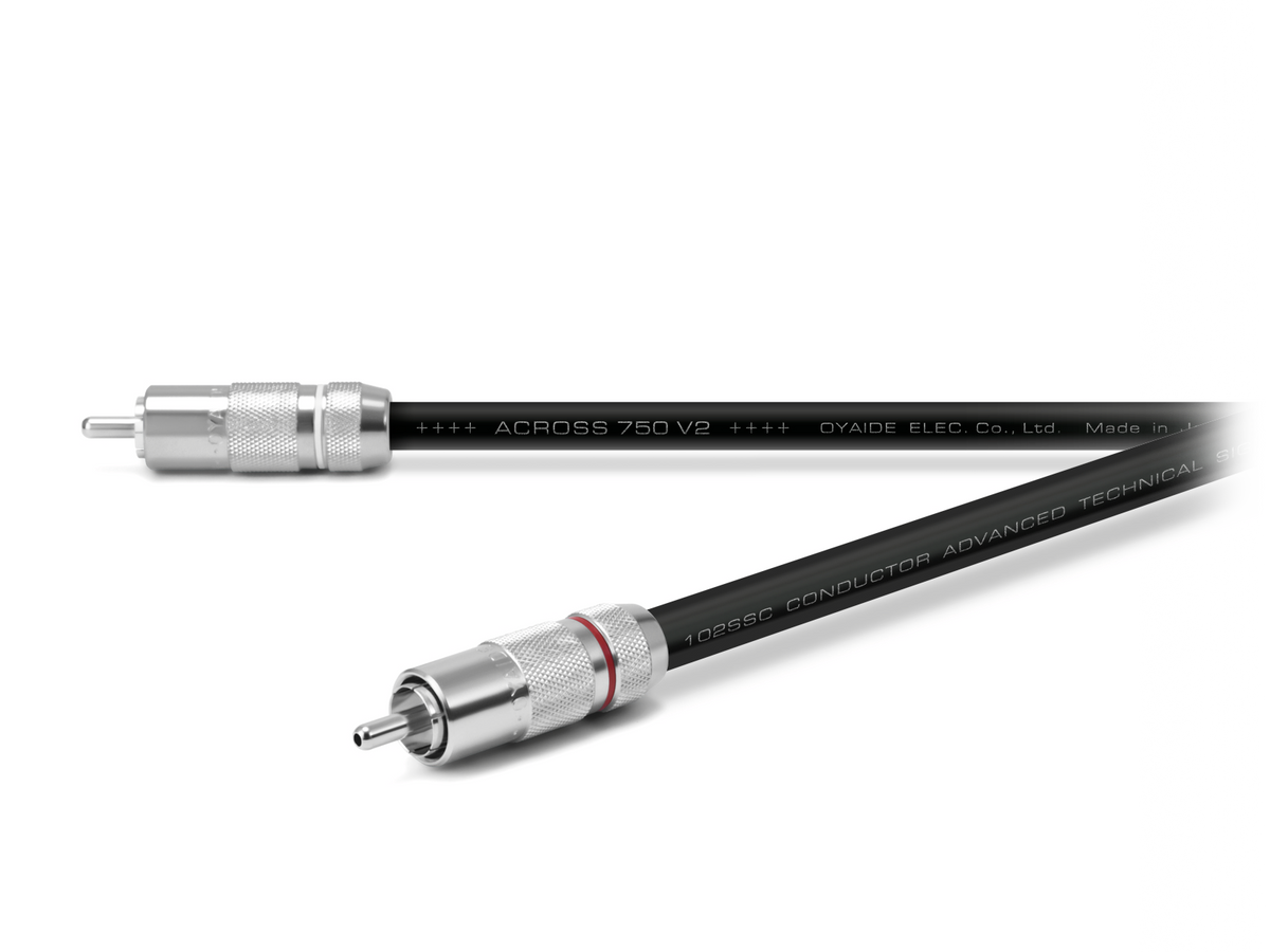 OYAIDE ACROSS 750 RR V2 RCA interconnect cable