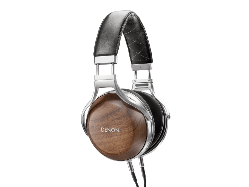 DENON AH-D7200 Closed-Back Over-Ear Headphones AMERICAN WALNUT