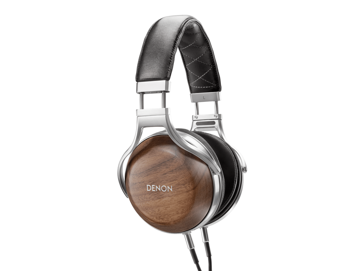 DENON AH-D7200 Closed-Back Over-Ear Headphones AMERICAN WALNUT