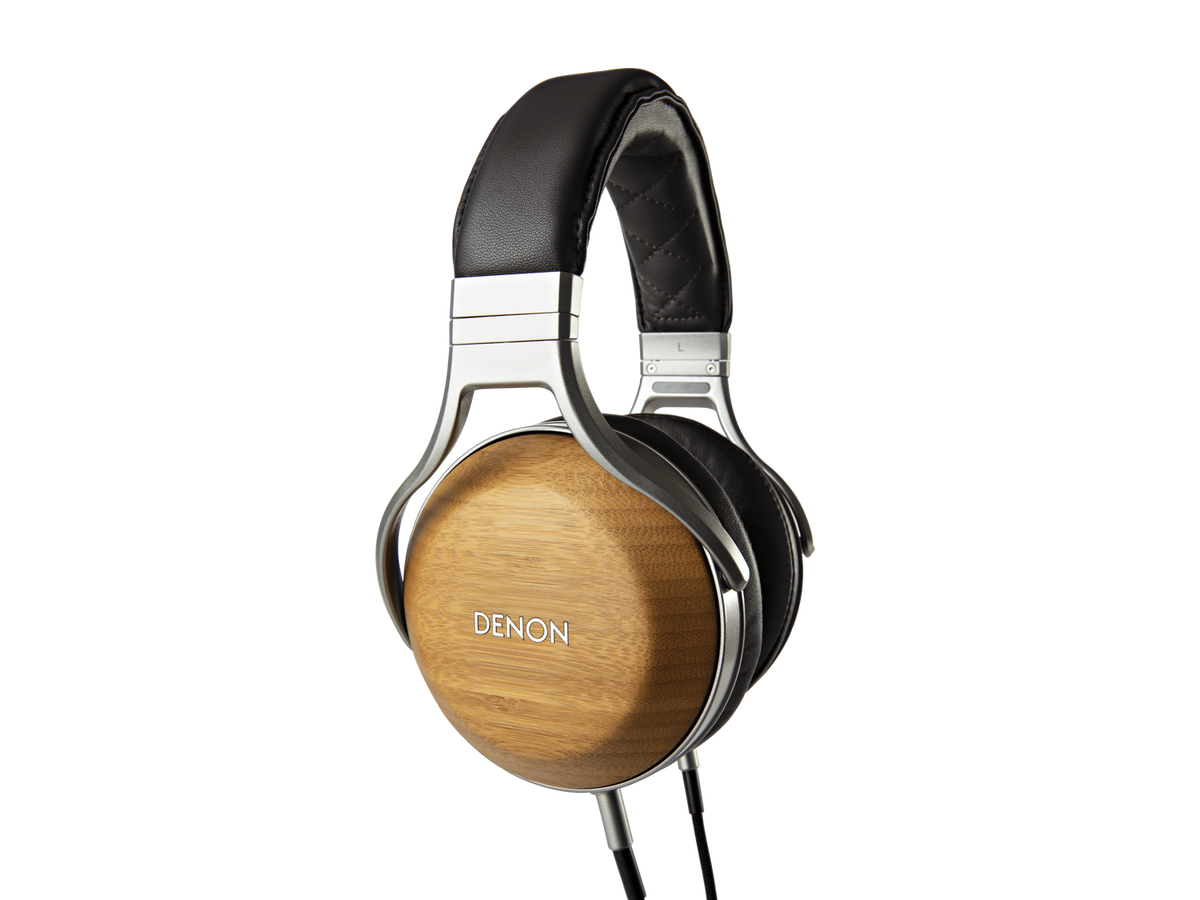 DENON AH-D9200 Closed-Back Over-Ear Headphones BAMBOO