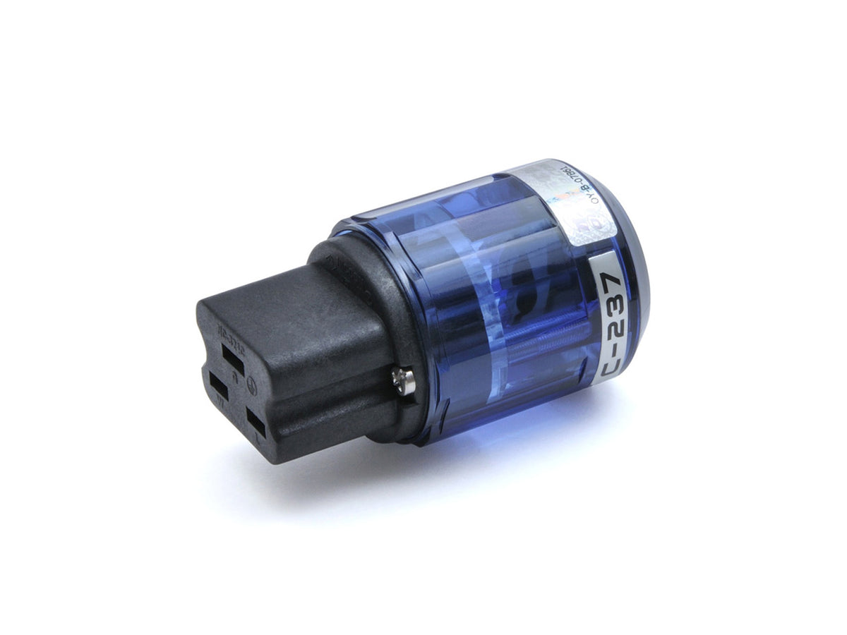 OYAIDE C-237 IEC Connector 20A SILVER + RHODIUM
