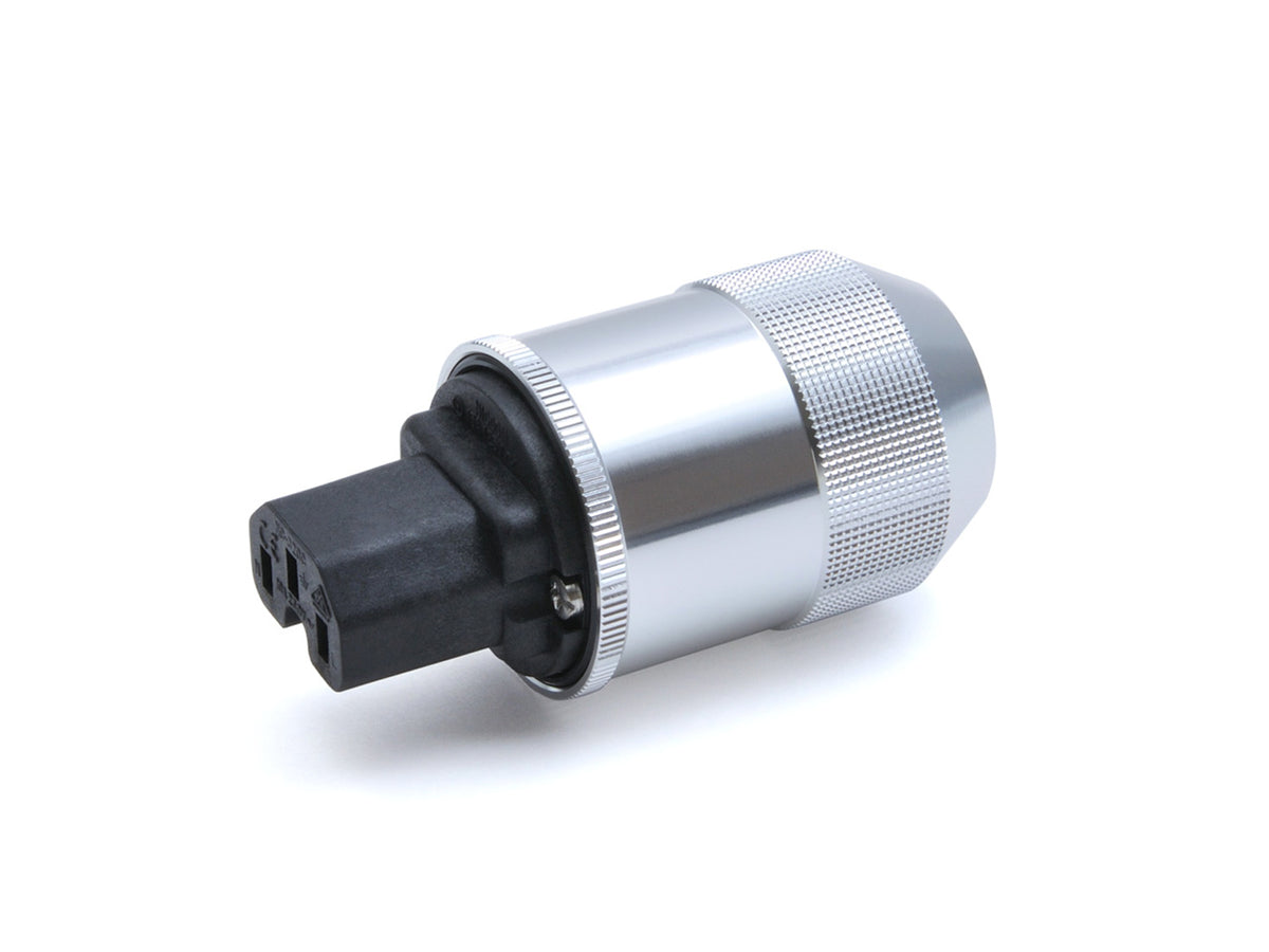 OYAIDE F1 IEC Connector PLATINUM + PALLADIUM