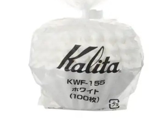 Kalita WDC-185 / WDC-155 Copper Coffee Dripper, with KWF-185 / KWF-155 Wave Filter
