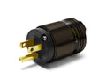 OYAIDE AP-029 IEC Power Connector Plug UNPLATED BRASS - ARMORED Series