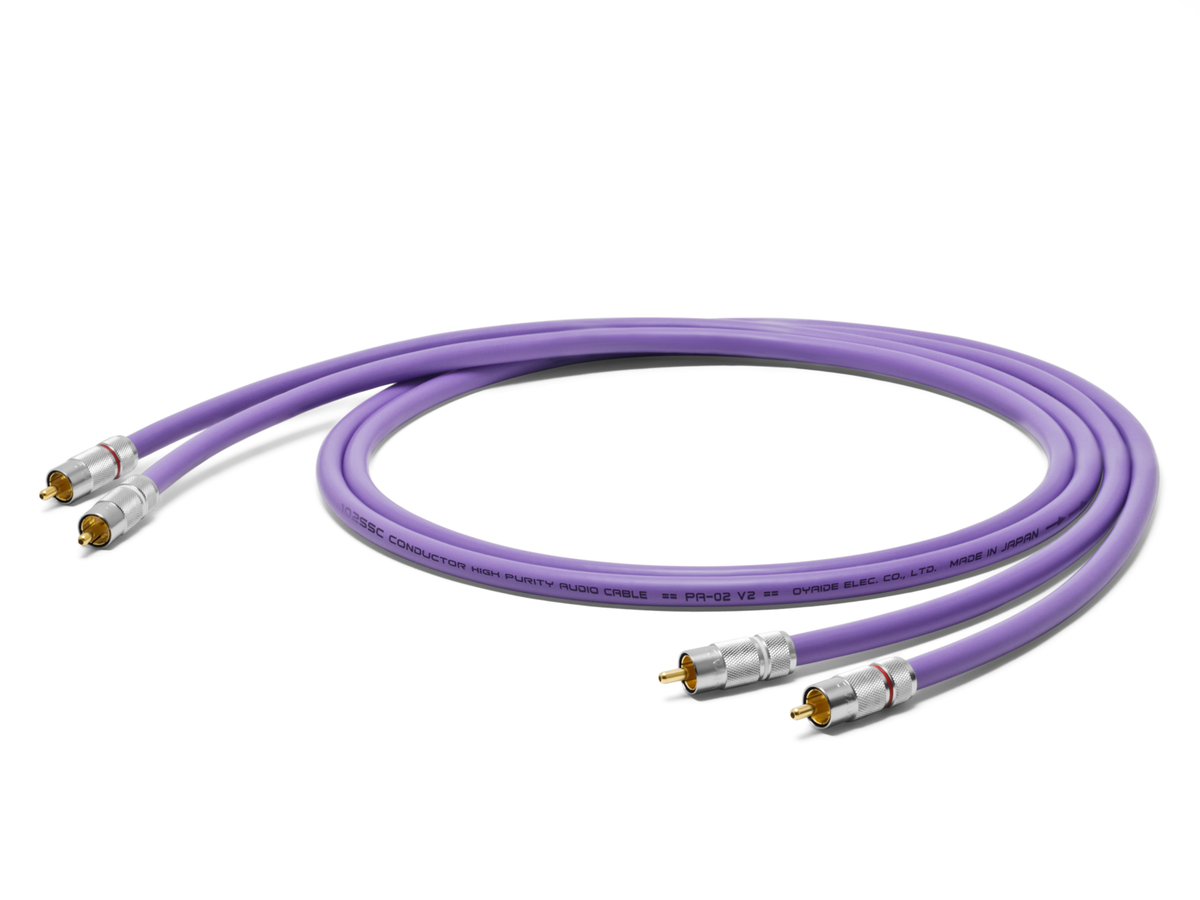 OYAIDE PA-02 TR V2 RCA Interconnect Signal Cable - detail