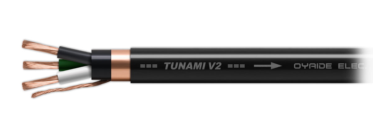 OYAIDE TUNAMI GPX V2 Power Cable - cable structure