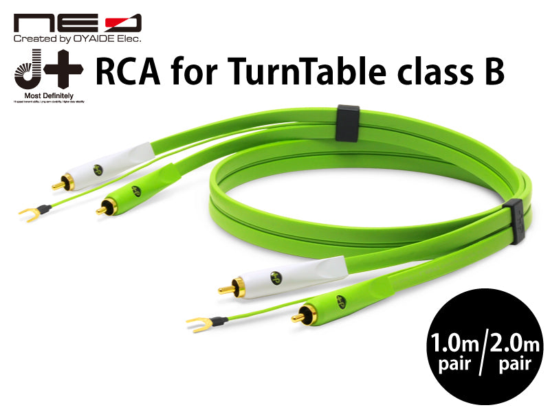 OYAIDE d+ RCA for TurnTable classB Phono RCA Cable