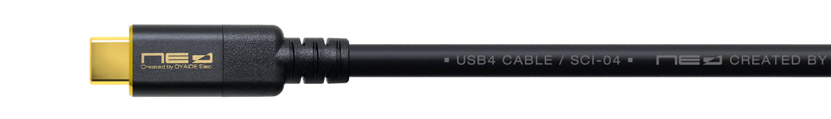 OYAIDE SCI-04 USB4 Type-C to C Cable (Thunderbolt 3 Compatible) - detail