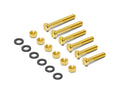 OYAIDE SCR-L Headshell Screw, Nut and Washer Set M2.5 (Long)