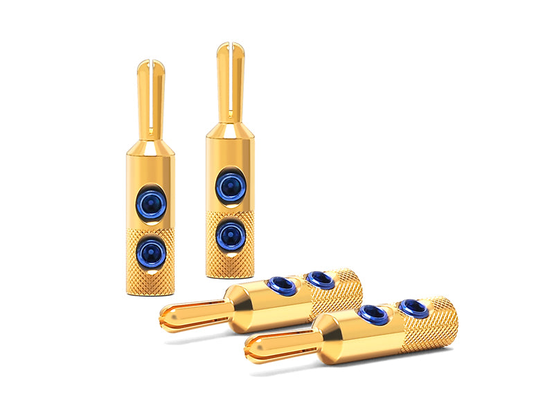 OYAIDE SGBN Speaker Banana Plug PURE SILVER + 24K GOLD