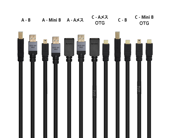 SAEC SUS-380Mk2 PC-Triple C USB Cable (Type-A to Type-B)