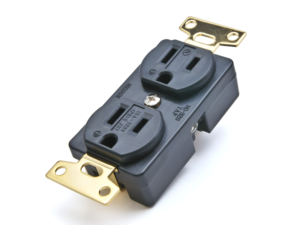 OYAIDE SWO-DX ULTIMO Wall Outlet SILVER + RHODIUM